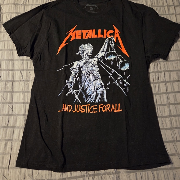 Adult Graphic Band T-Shirts - Black, Purple, Orange - Picture 5 of 6